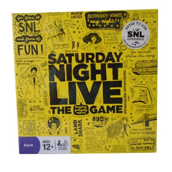 Saturday Night Live The Game Adult Ages 12+ Party Table Game NWT 3488 - Picture 1 of 5
